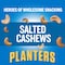 Planters Planters Salted Cashews 1.5 oz., PK108 10029000075389 - alternate 8